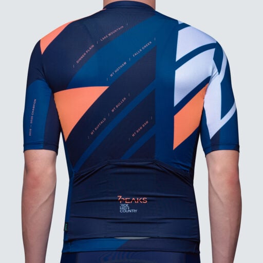 Reverse side of 7 Peaks Champions Jersey 2020 by MAAP