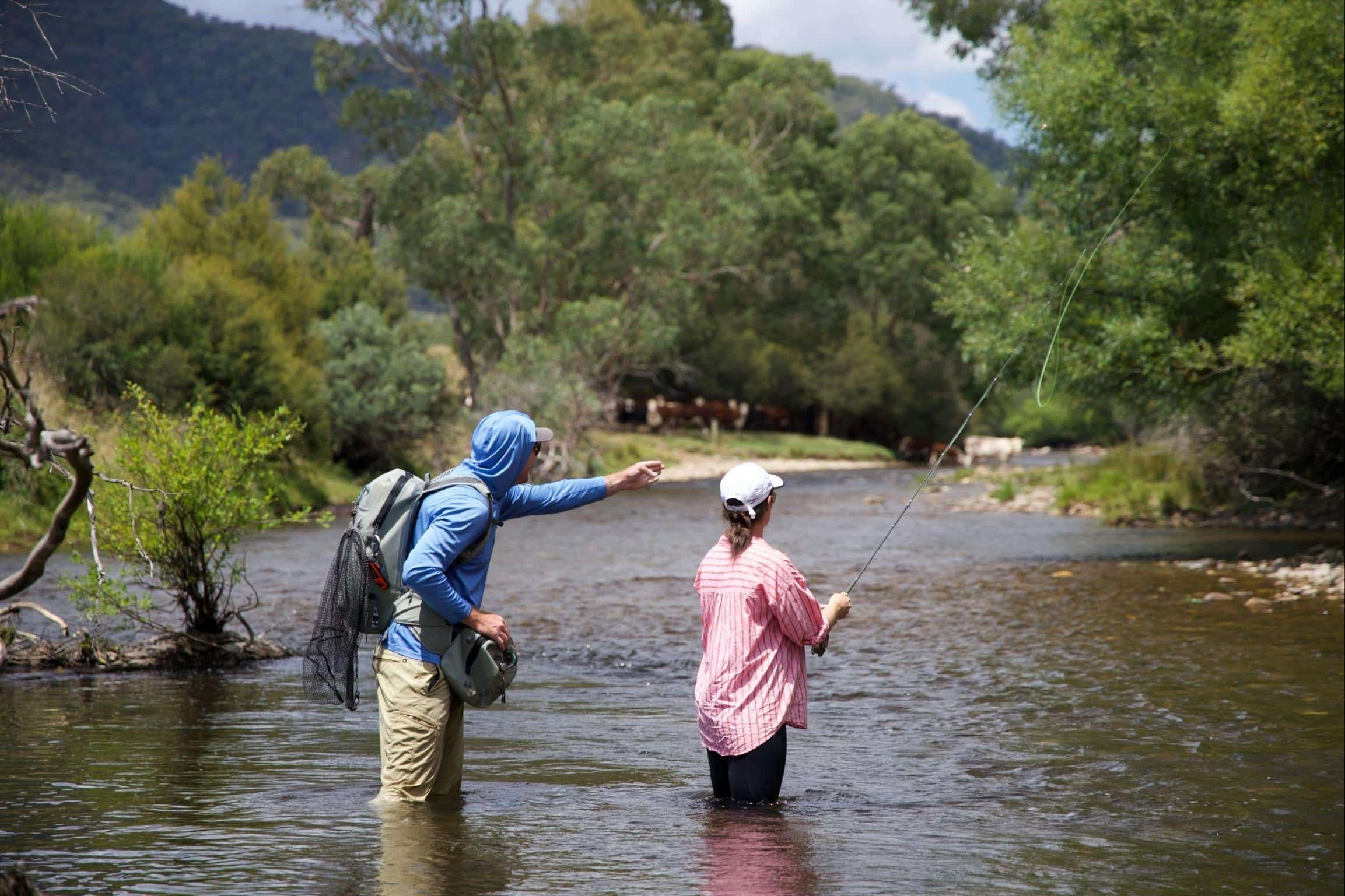 On the fly: Après with your fly rod